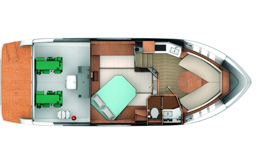 Absolute 40 STL occasion disponible Modern Boat Cannes Mandelieu