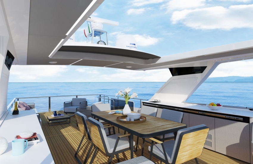 Absolute Navetta 70 - Modern Boat Cannes Mandelieu France
